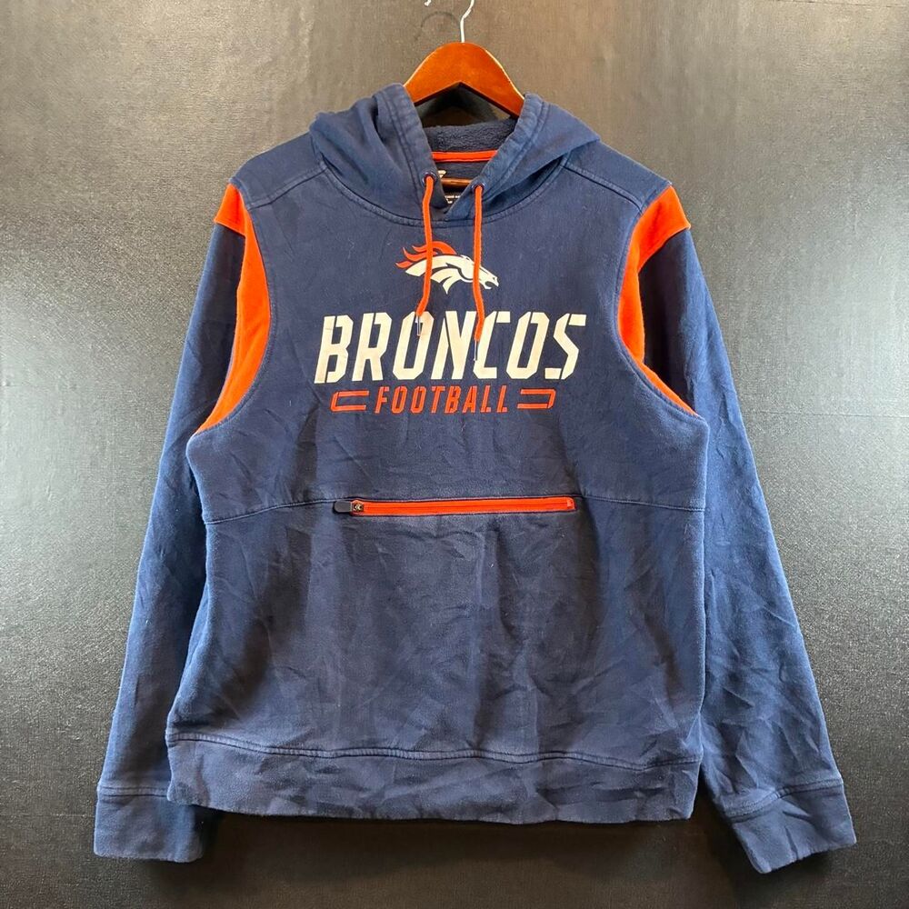 Fanatics Men's Navy and Blue Hoodie